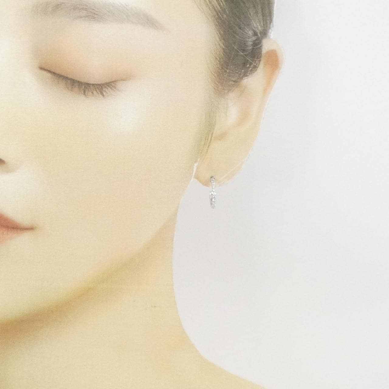 TIFFANY小號圈形小耳環
