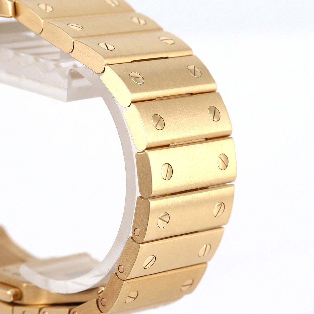 カルティエ サントスドゥカルティエLM YG WGSA0029 YG 自動巻