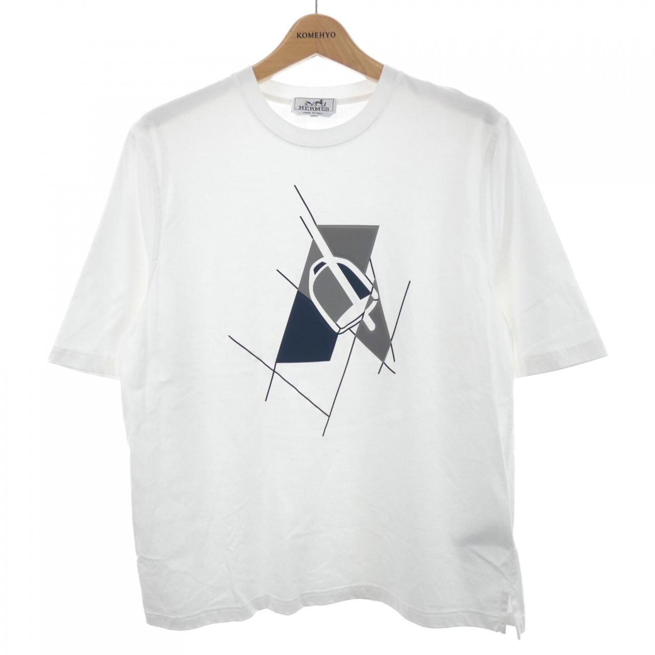 エルメス HERMES エトリエ･アン･フラグモン 457950H Tシャツ