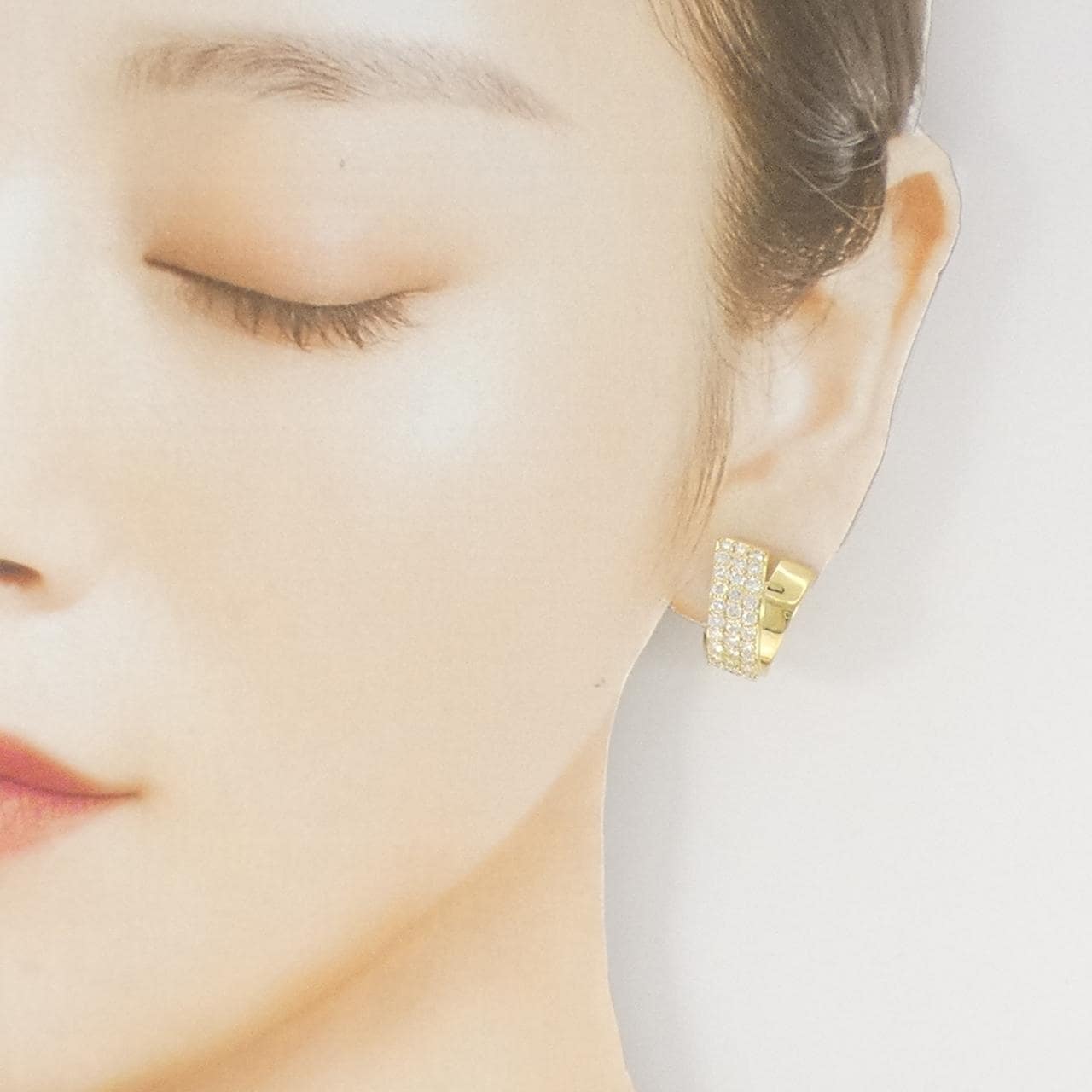 K18YG ダイヤモンド ピアス/イヤリング 2.00CT