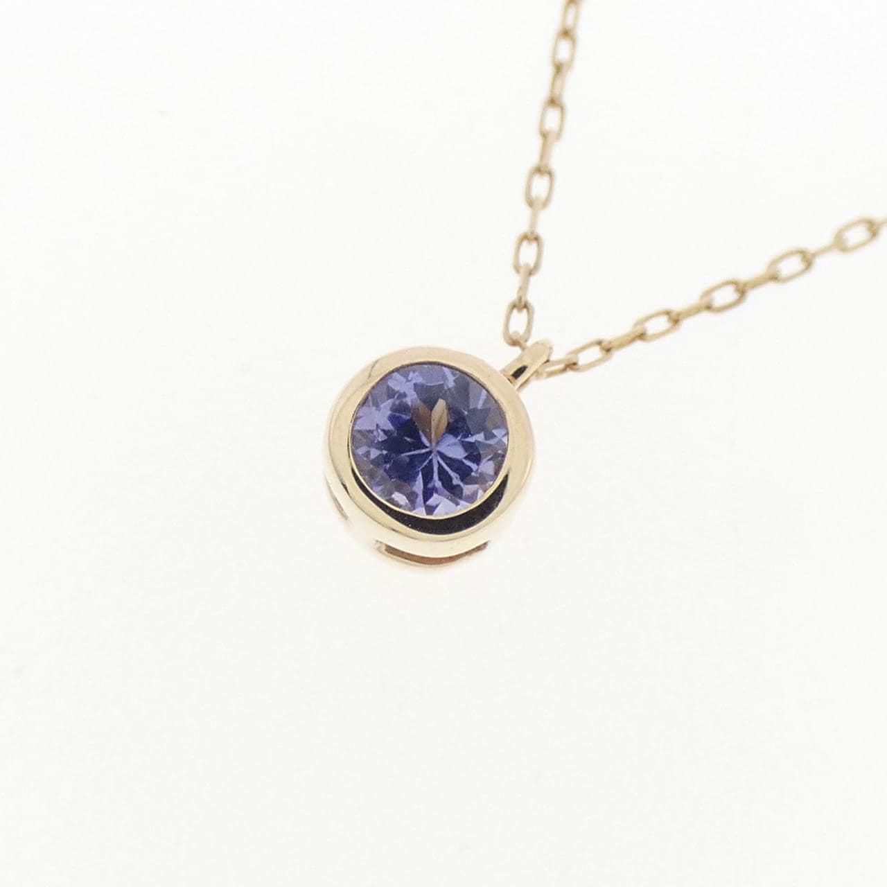 K10YG タンザナイト ネックレス