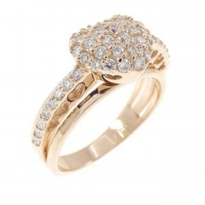 ポンテヴェキオ ハート ダイヤモンド リング 0.51CT