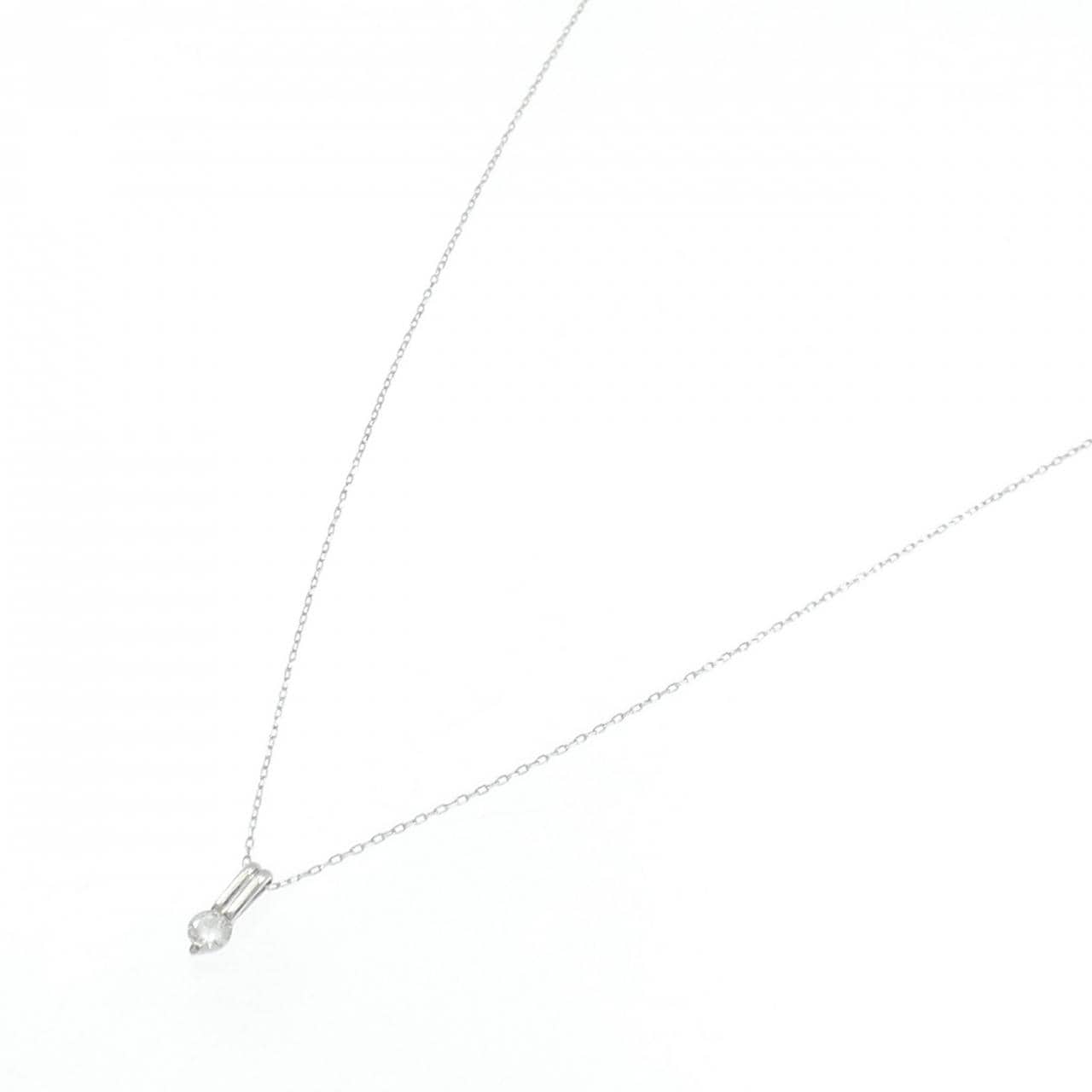 PT900/PT850 ダイヤモンド ネックレス 0.08CT