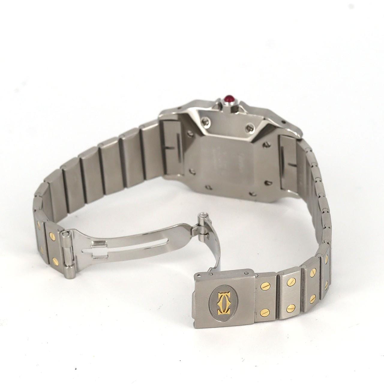 カルティエ サントスカレLM コンビ 45168381 SSxYG 自動巻