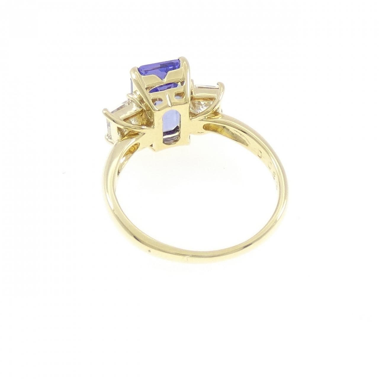 K18YG タンザナイト リング 2.74CT