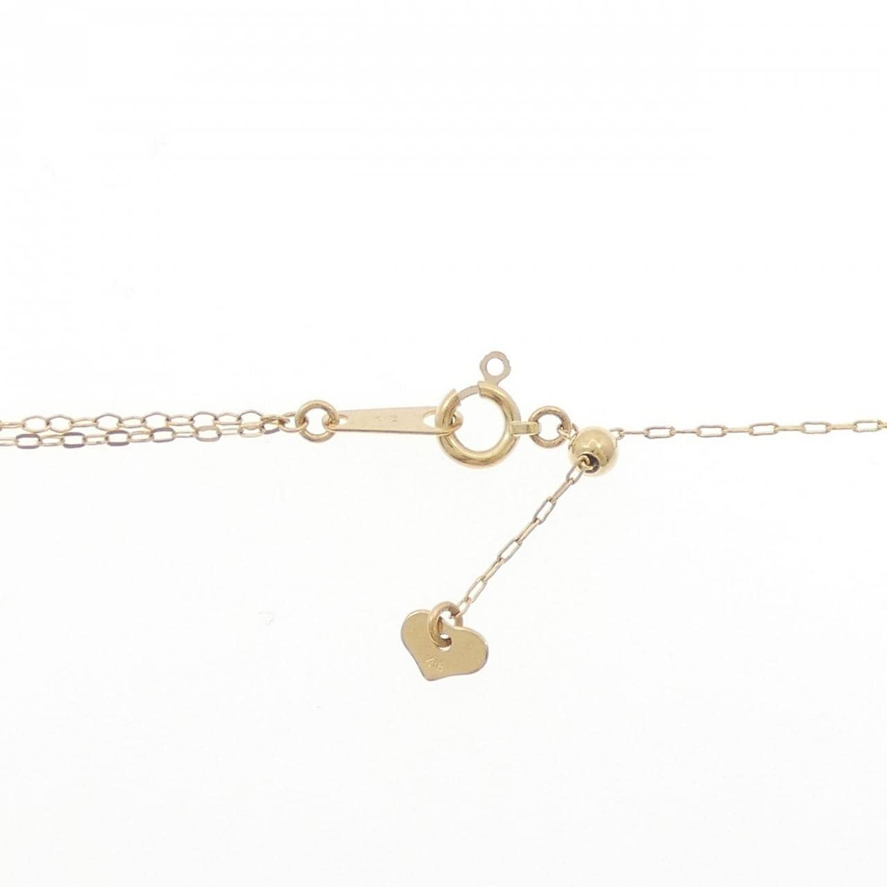 [BRAND NEW] K18YG heart necklace