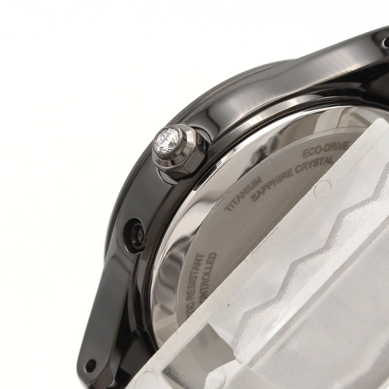 【新品】シチズン クロスシー 電波時計 H060-005VS09/ES9495-59E TI ソーラークォーツ LTD