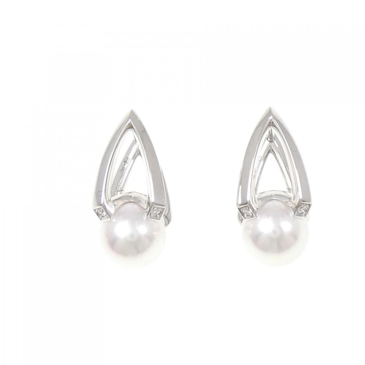 ミキモト Mコレクション ピアス 7.8mm