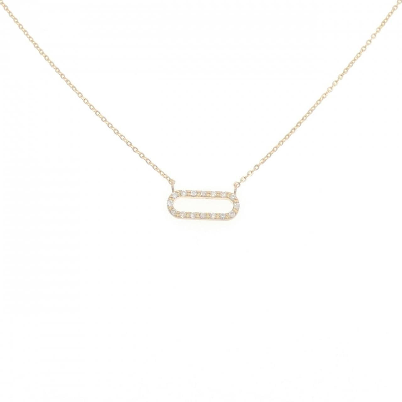 K18YG ダイヤモンド ネックレス 0.05CT