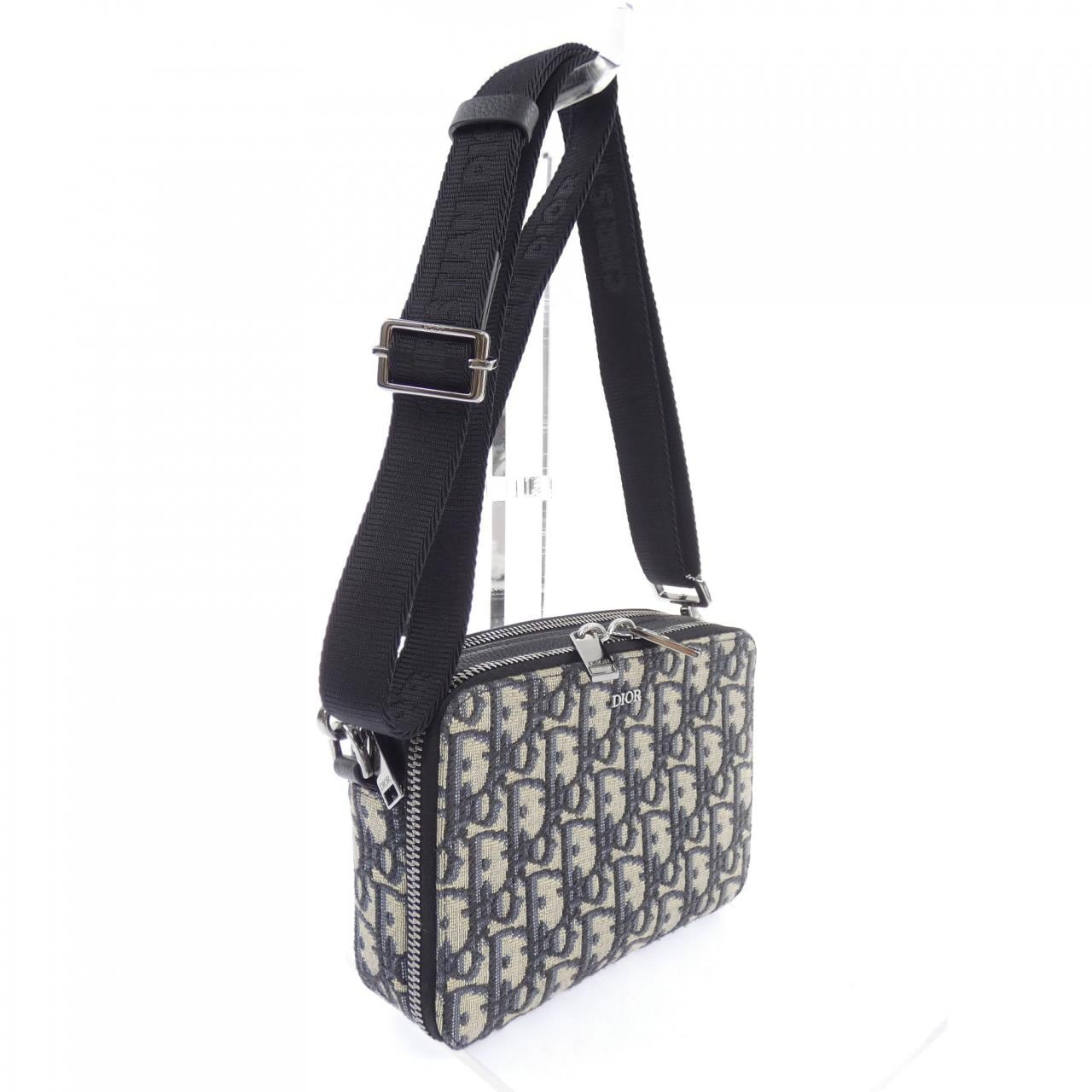 ディオール DIOR ストラップ付きジップポーチ オブリークジャカード 2OBBC119YSE BAG