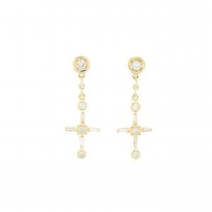 K18YG ダイヤモンド ピアス 0.62CT