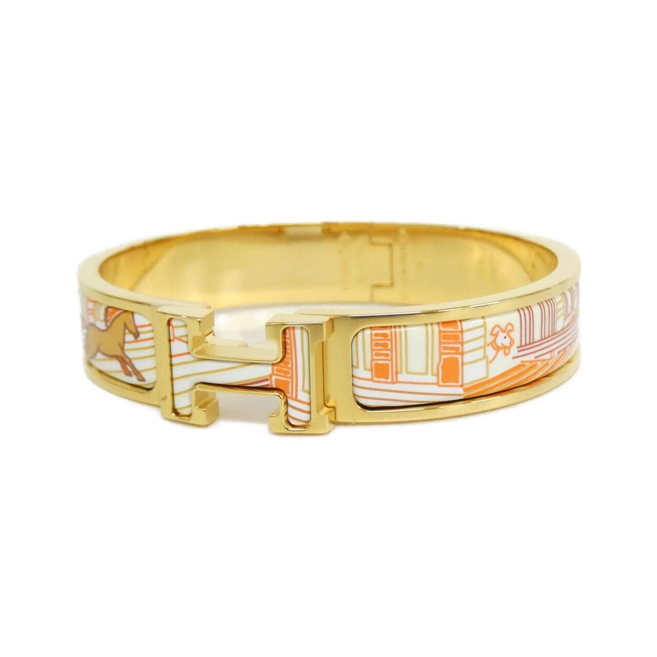 エルメス FAUBOURG CITY クリック アッシュ PM 704314F ブレスレット