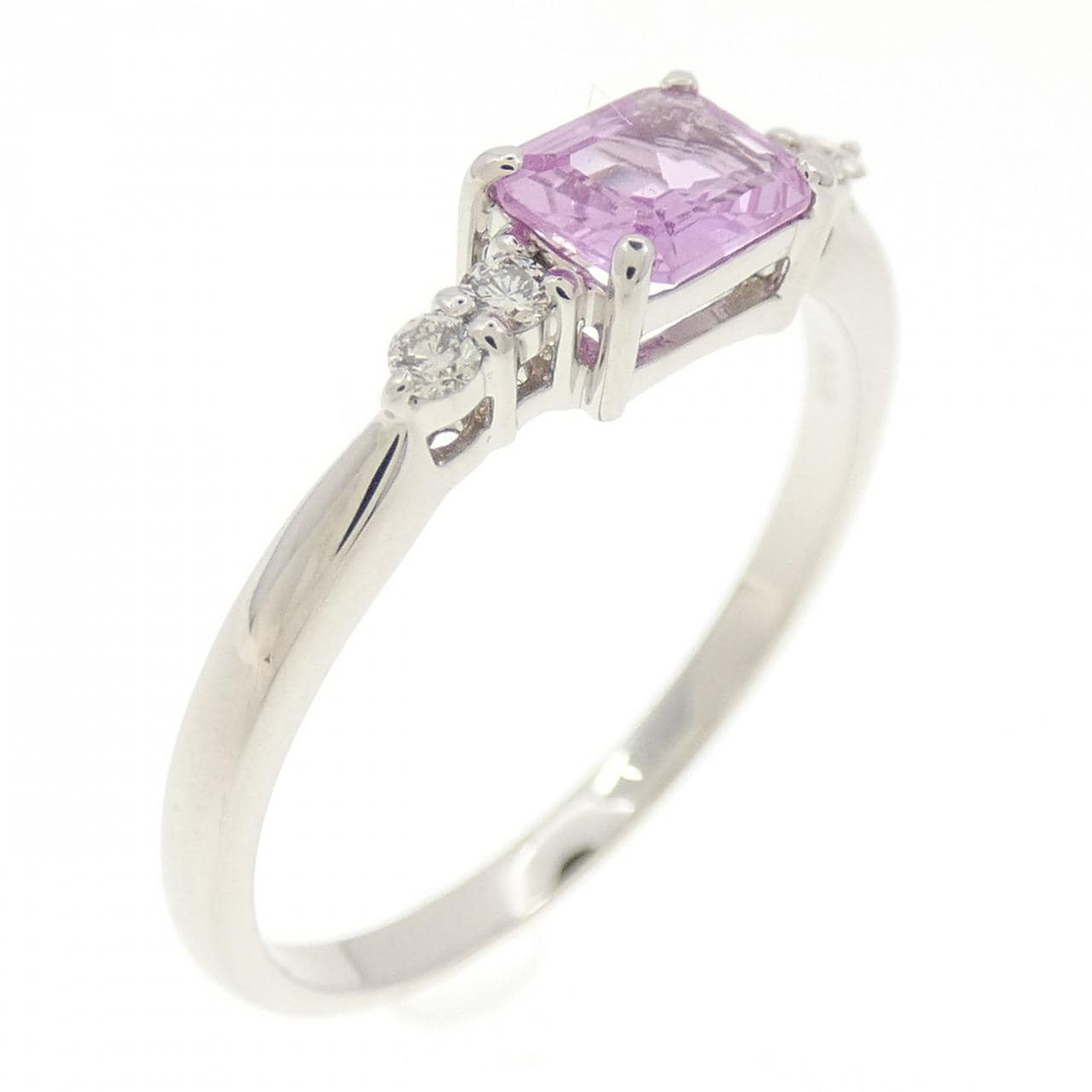【リメイク】PT900 サファイヤ リング 0.45CT