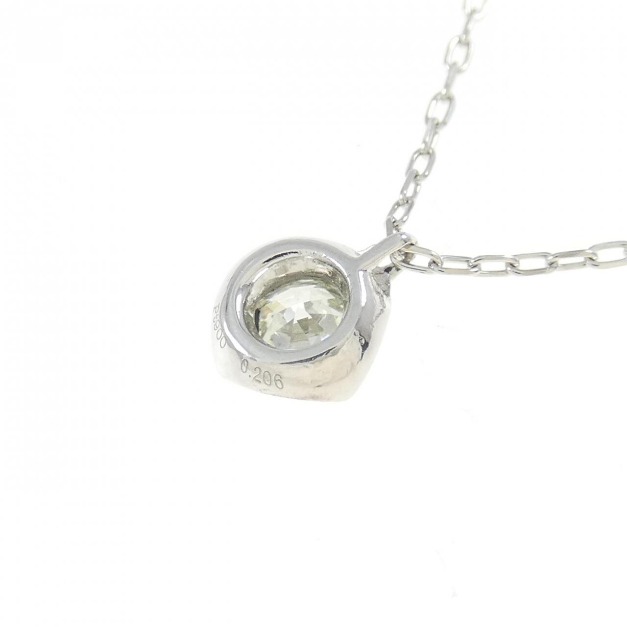 PT900/PT850 Diamond Necklace 0.206CT
