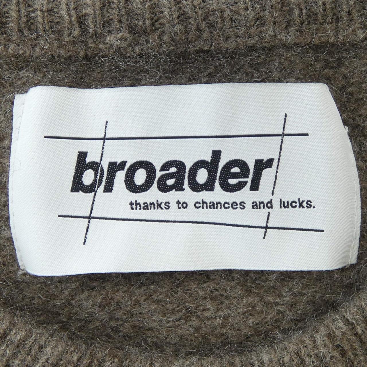 BROADER ニット