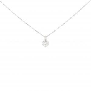 PT900/PT850 ソリティア ダイヤモンド ネックレス 0.506CT