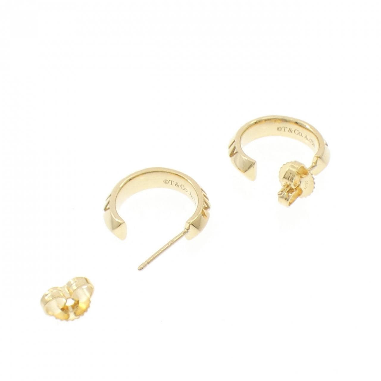 TIFFANY atlas X小號耳環