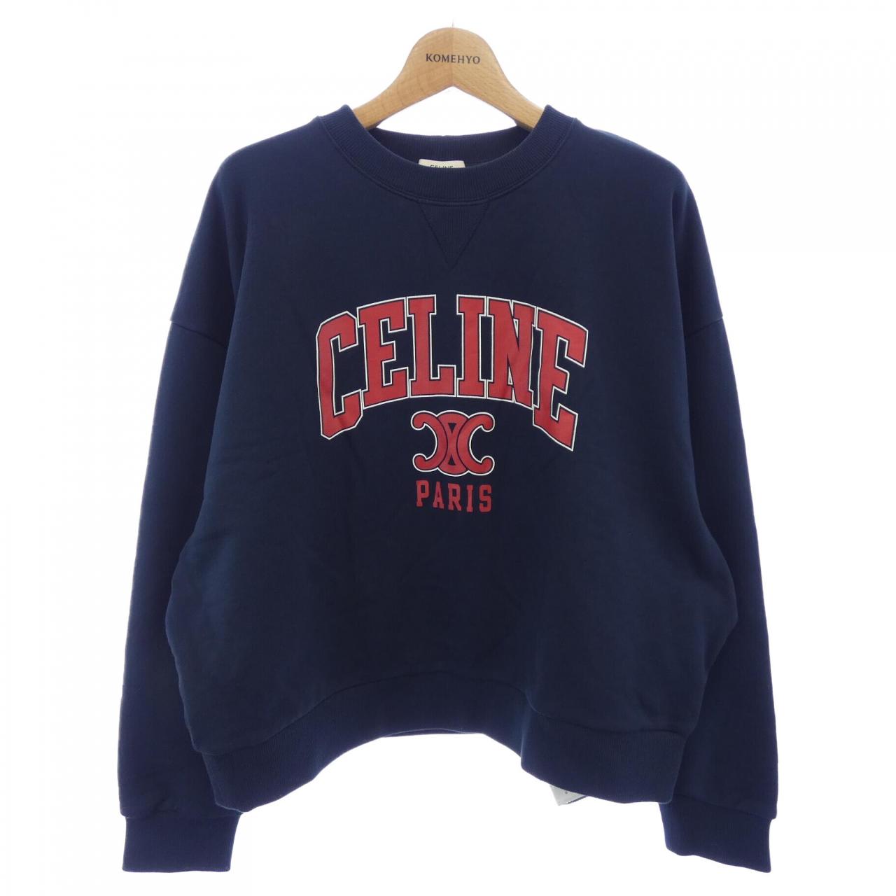 セリーヌ CELINE オーバーサイズ スウェットシャツ RY08C510Z スウェット