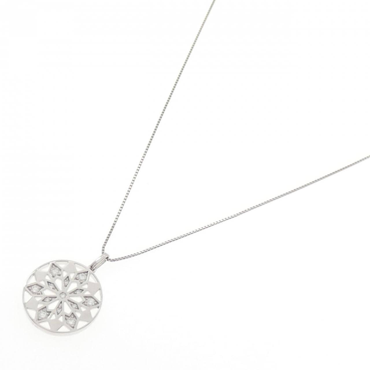 PT900/PT850 ダイヤモンド ネックレス 0.25CT