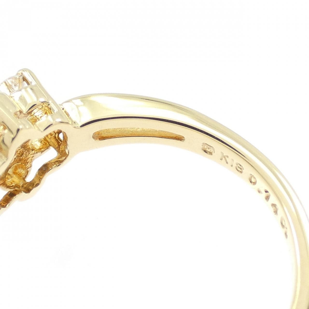 ミキモト サファイヤ リング 0.14CT
