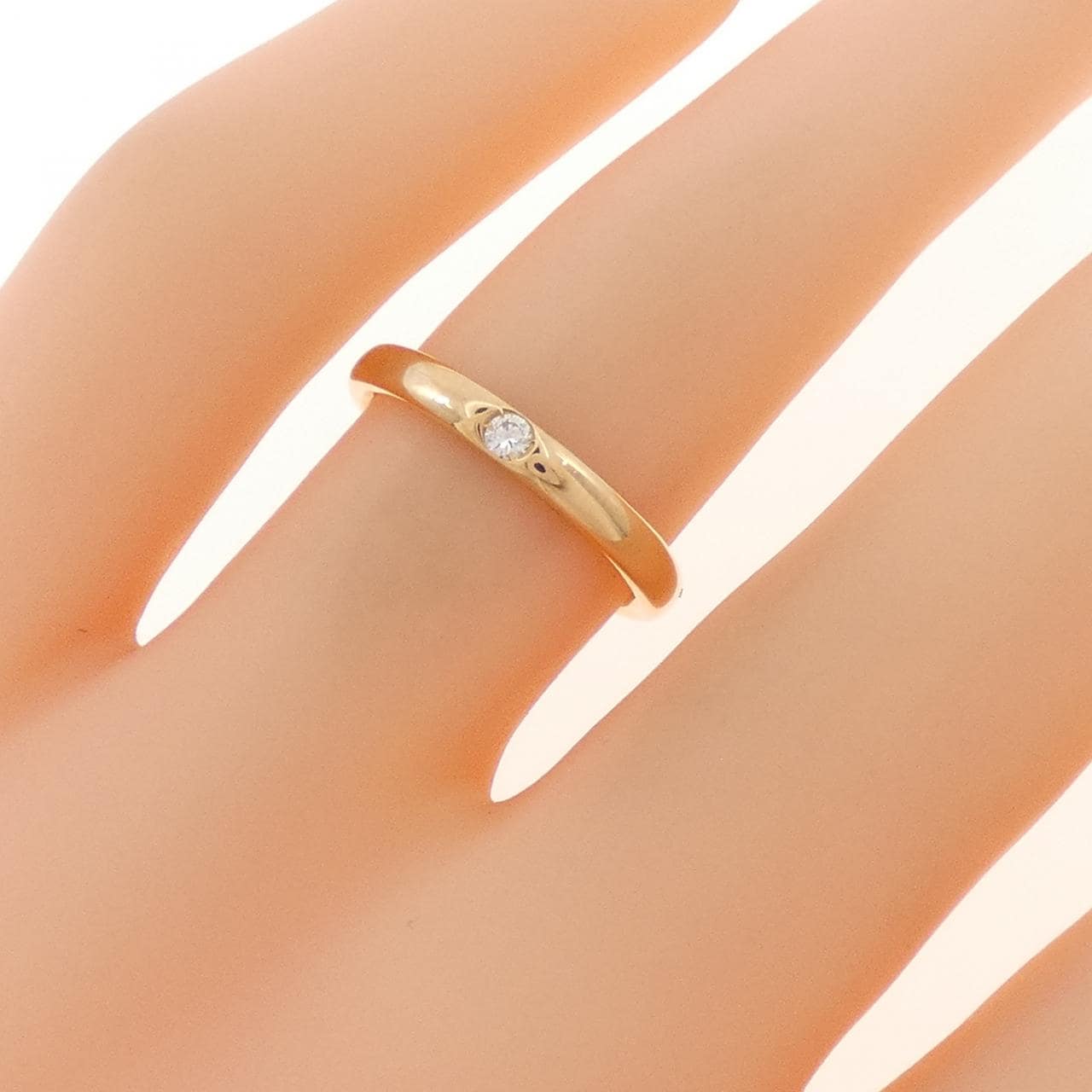 750PG ダイヤモンド リング
