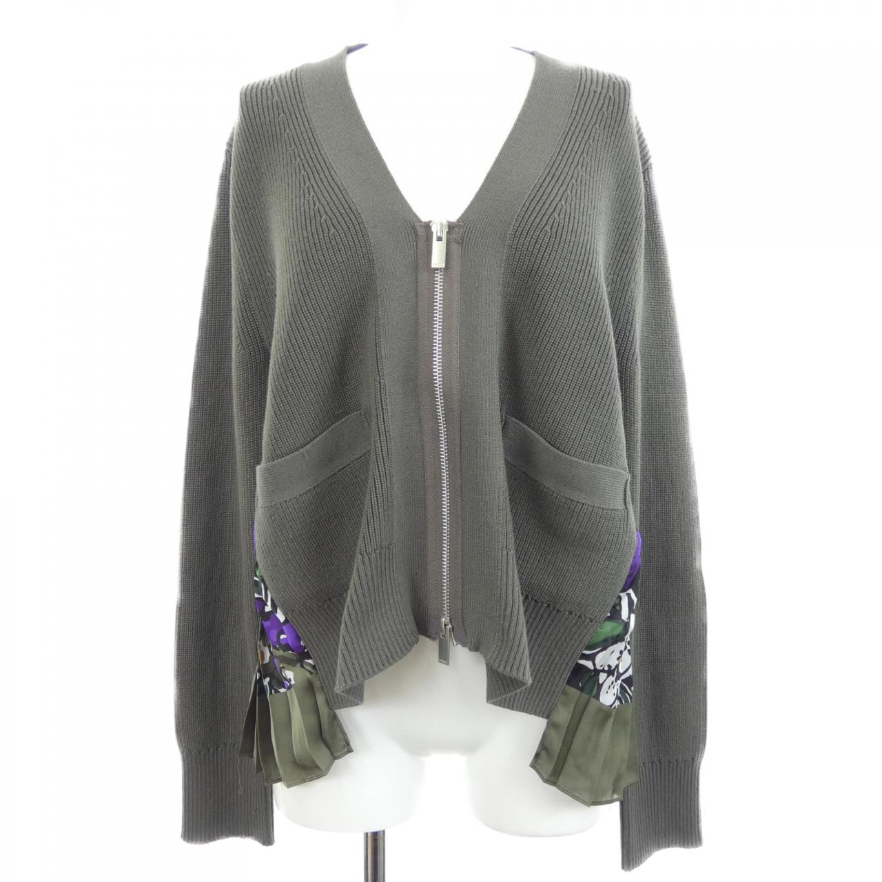 サカイ SACAI 23-06659 カーディガン