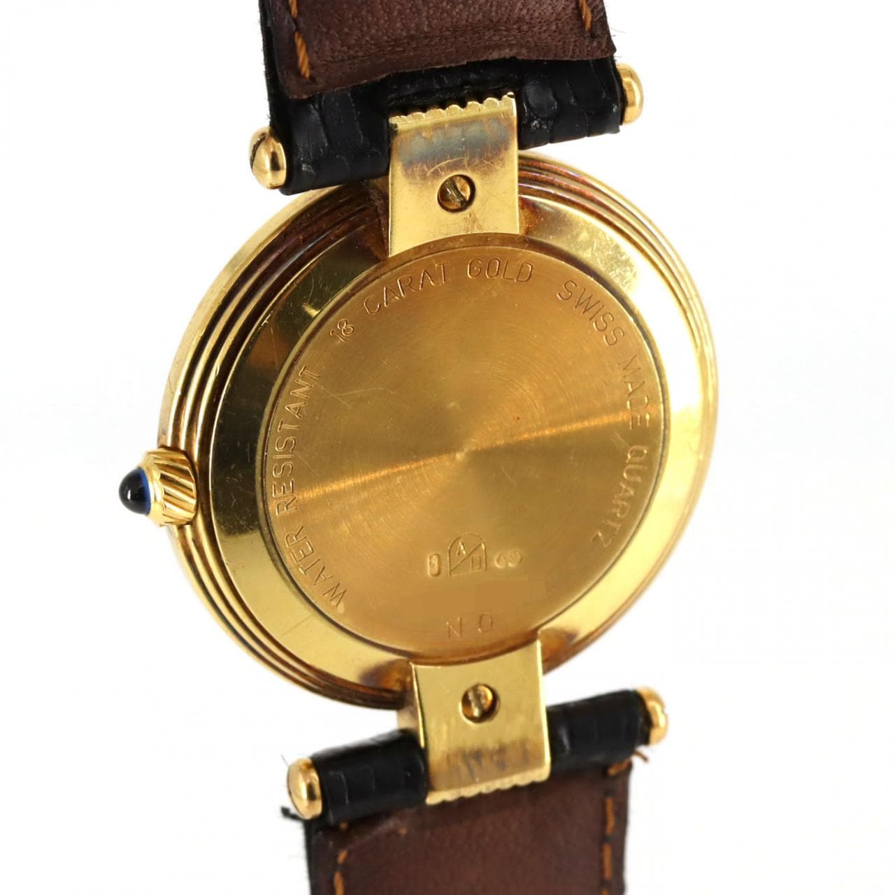 ダンヒル ラウンドケース YG YG クォーツ