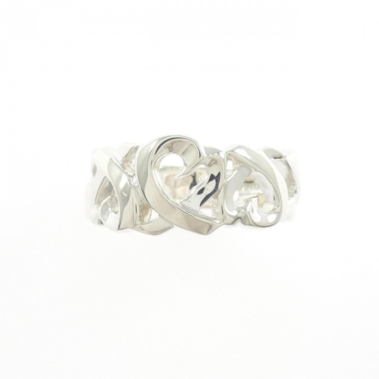 ティファニー トリプルラビングハート リング