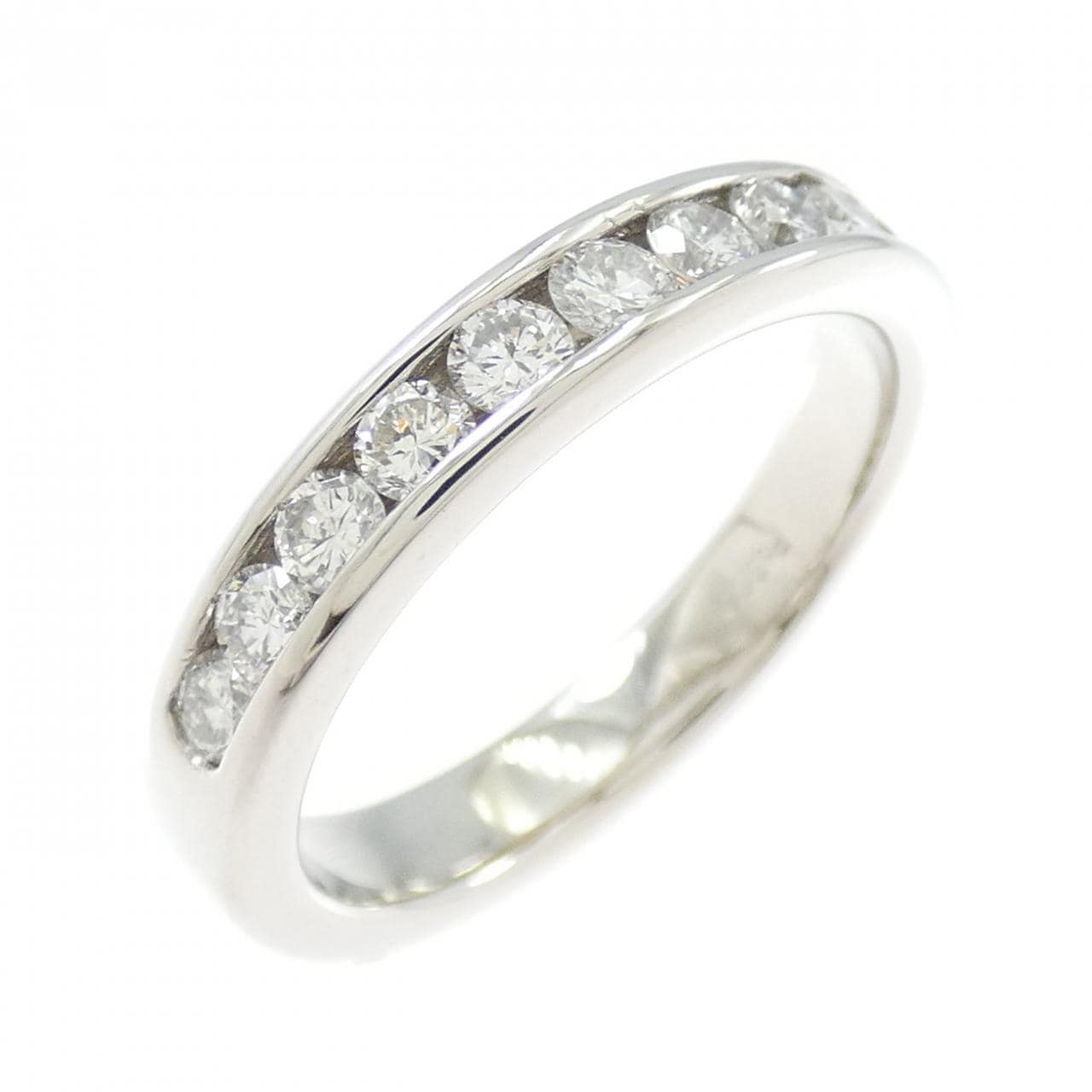 PT900 ハーフエタニティ ダイヤモンド リング 0.67CT