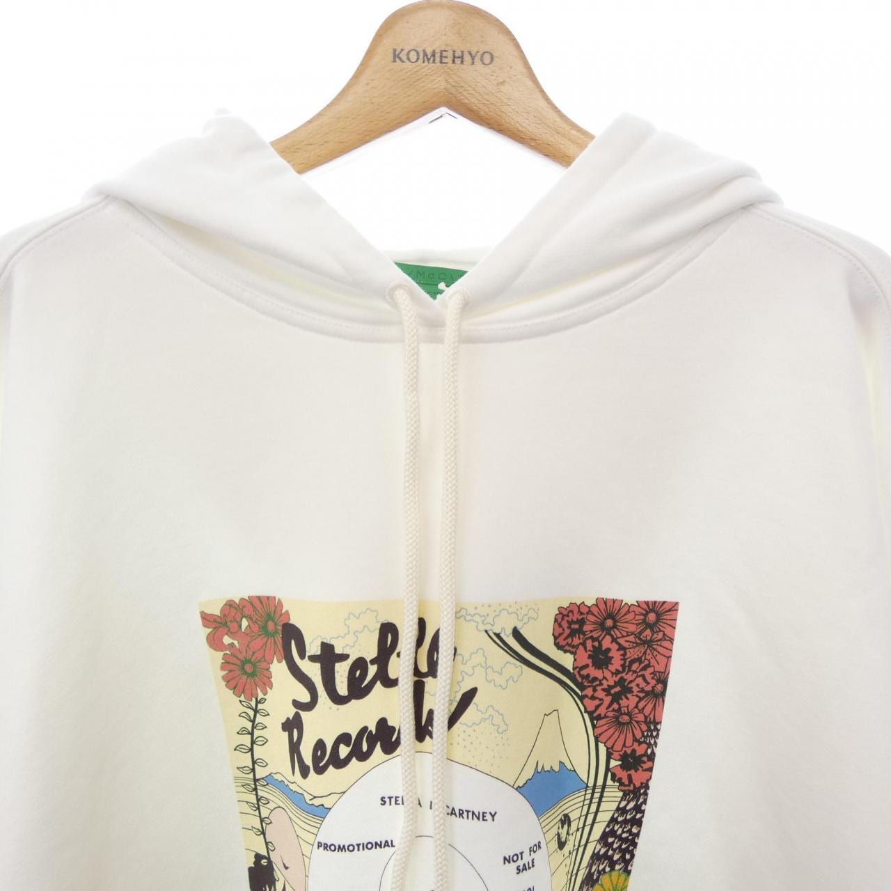 ステラマッカートニー STELLA MCCARTNEY レコードフーディ パーカー