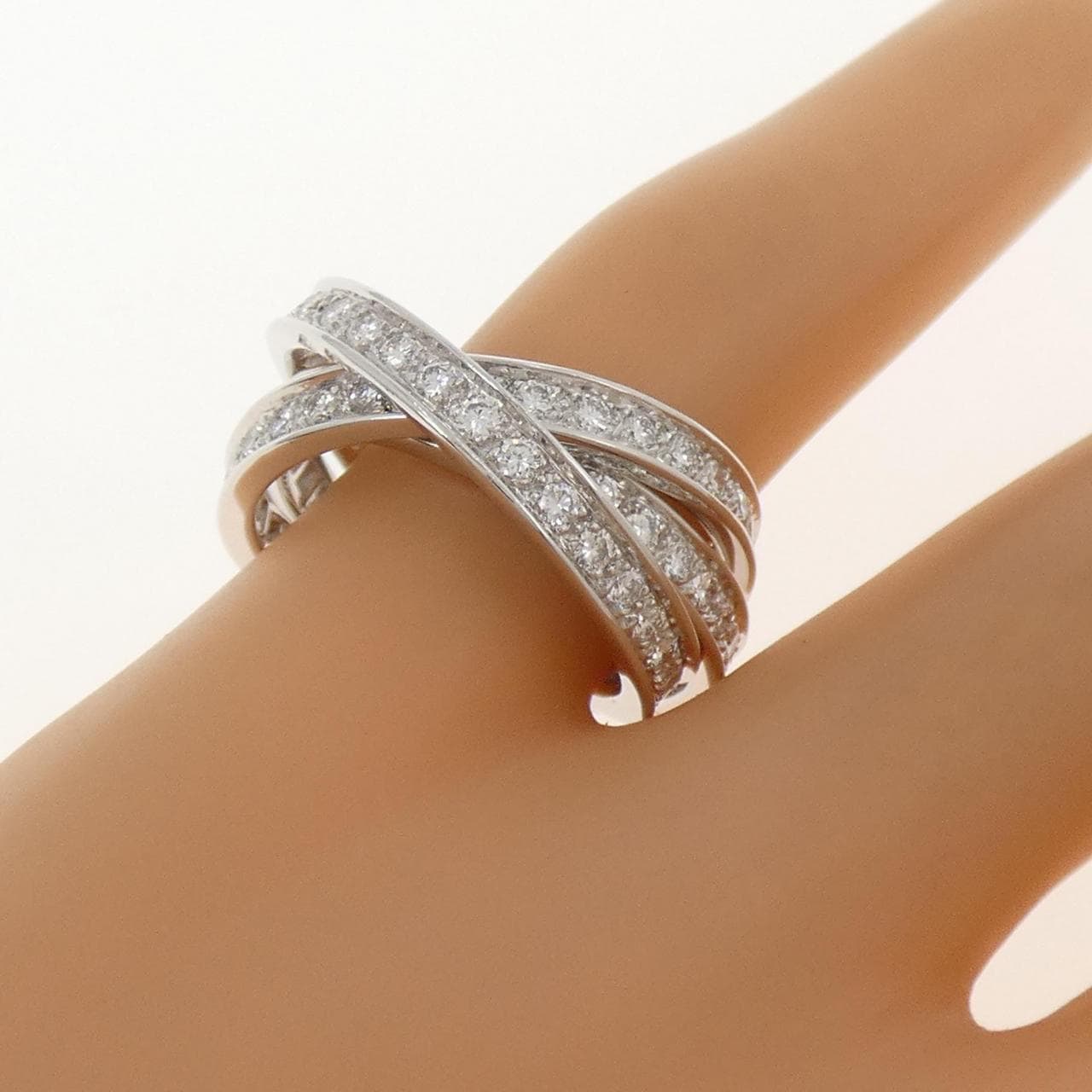 カルティエ スリーバングルズ リング