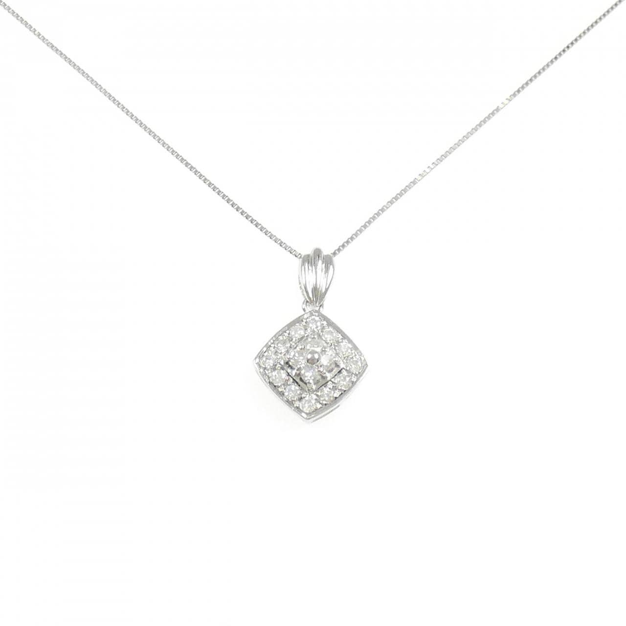 PT850 ダイヤモンド ネックレス 0.59CT