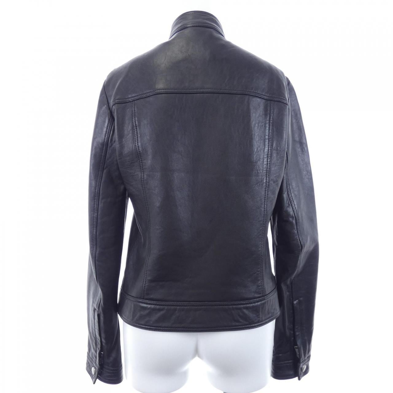 グッチ GUCCI 290487-XN571 レザーライダースジャケット