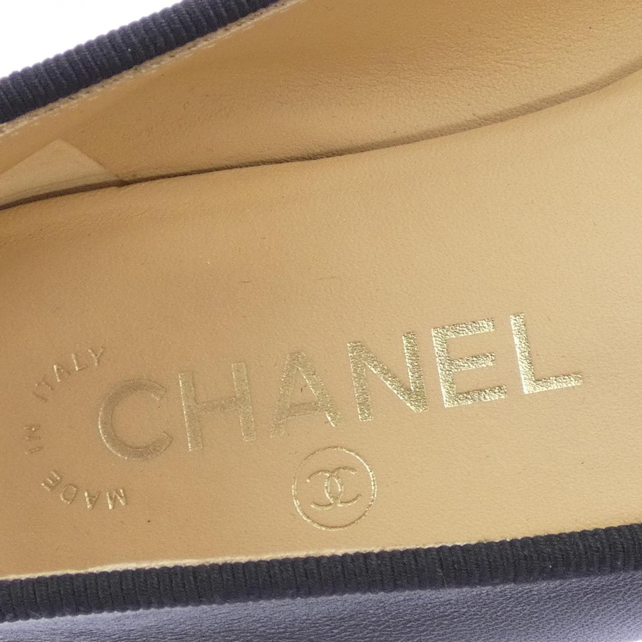 シャネル CHANEL バレリーナ G02819Y01552 フラットシューズ