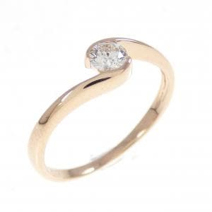 K18PG ダイヤモンド リング 0.17CT