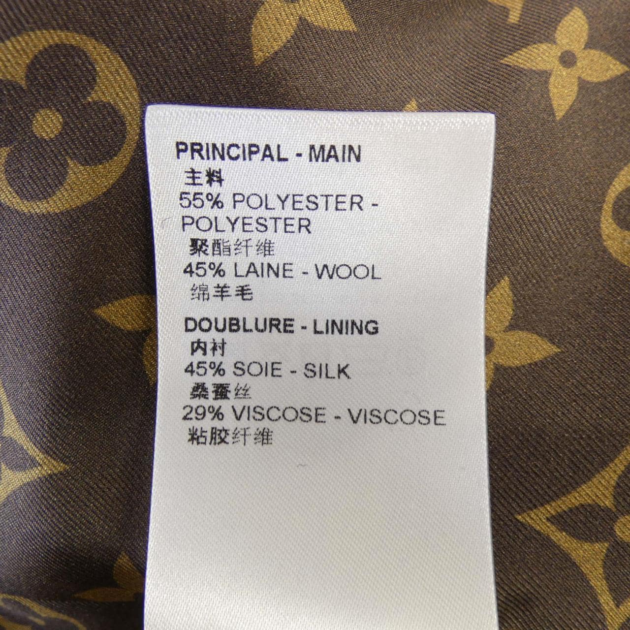 ルイヴィトン LOUIS VUITTON ヴィシーチェックプレッピーブレザー FPVB01012 ジャケット