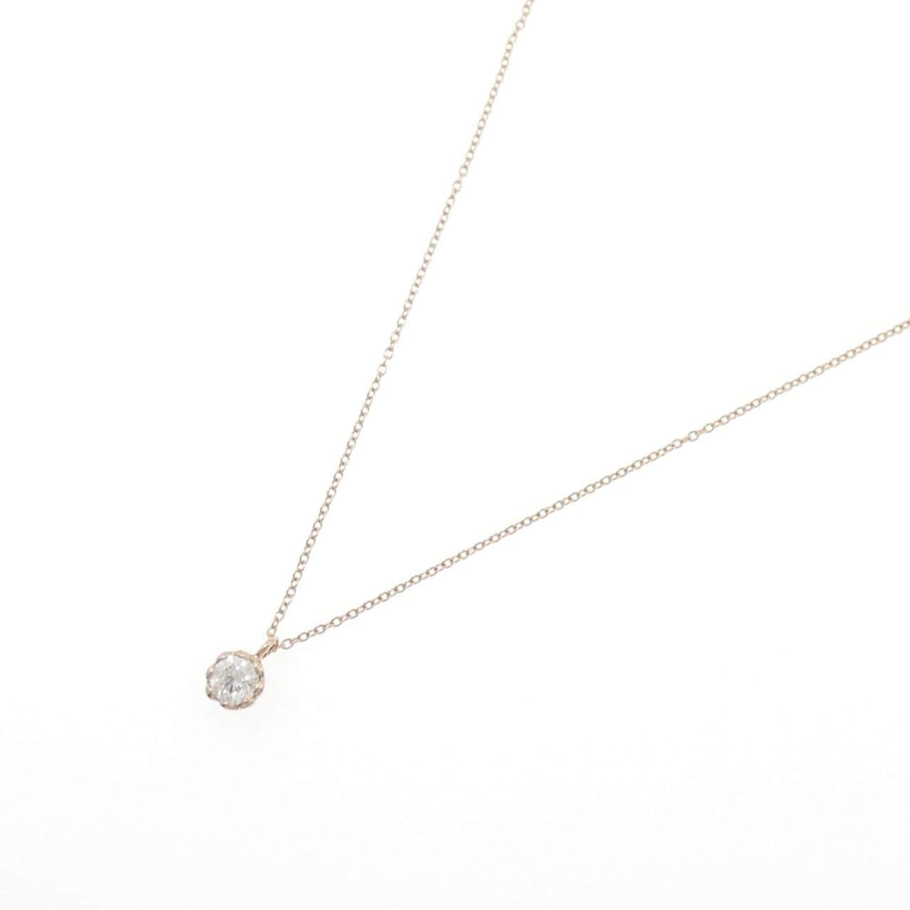 K18PG ダイヤモンド ネックレス 0.30CT
