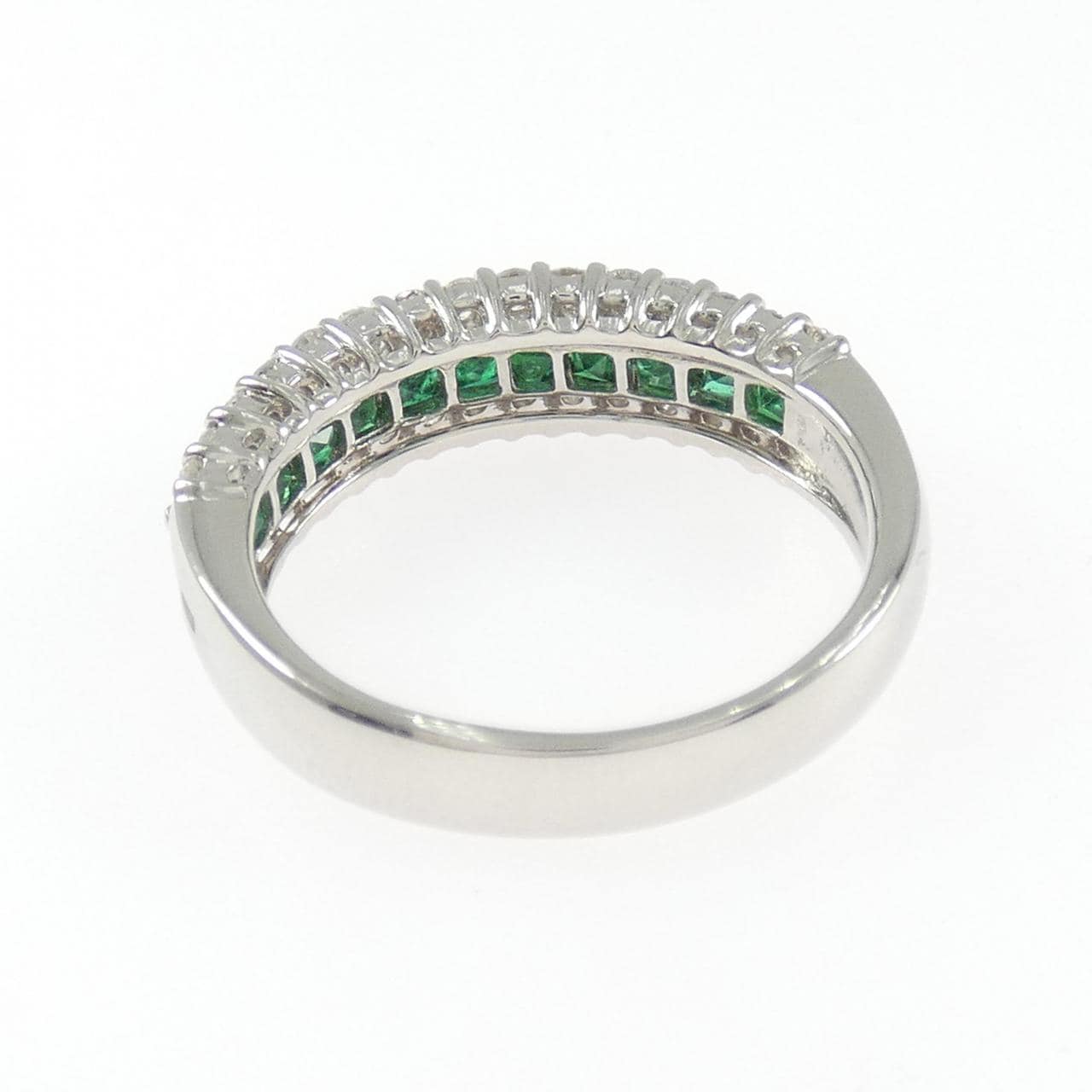PT900 エメラルド リング 0.55CT