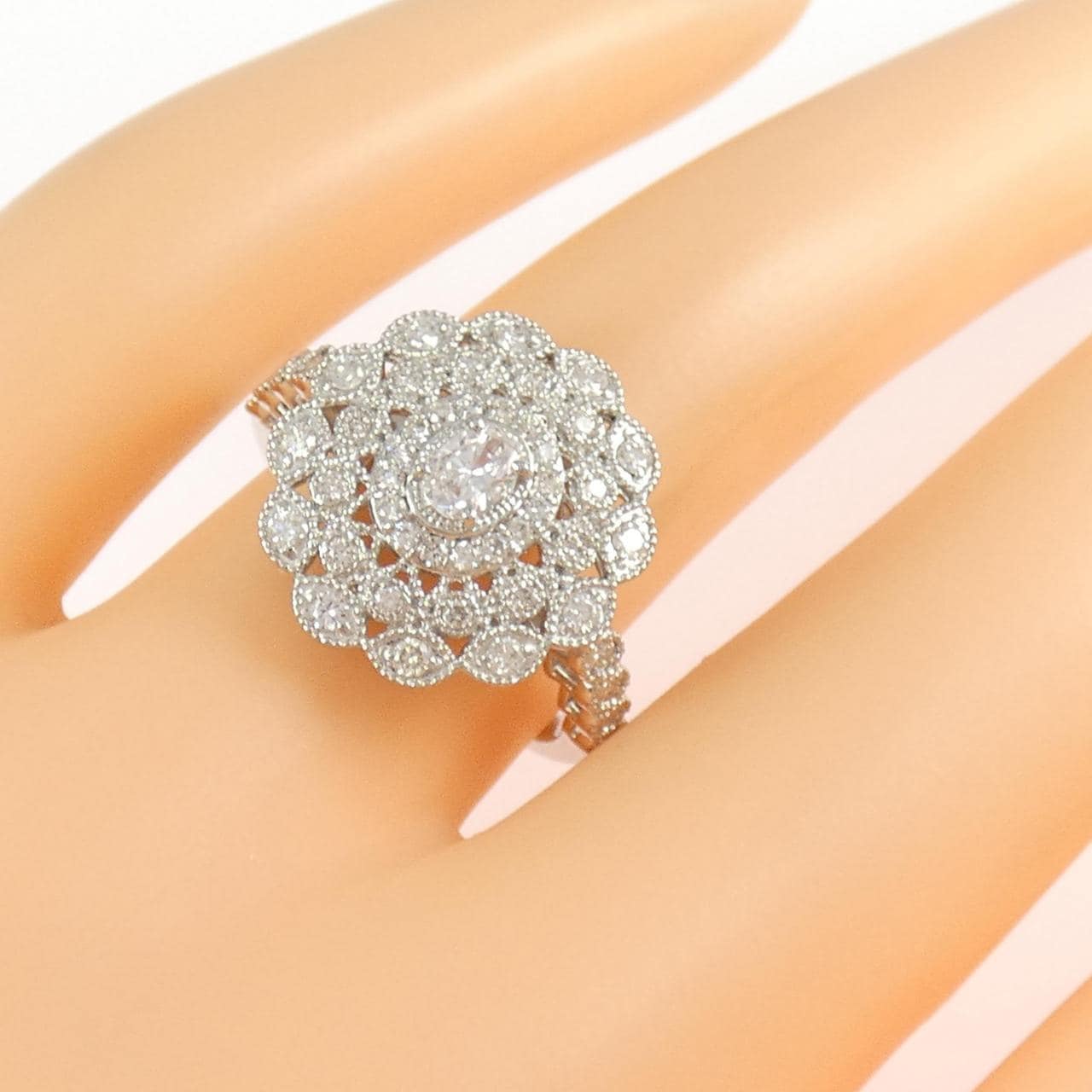 PT900 ダイヤモンド リング 0.133CT