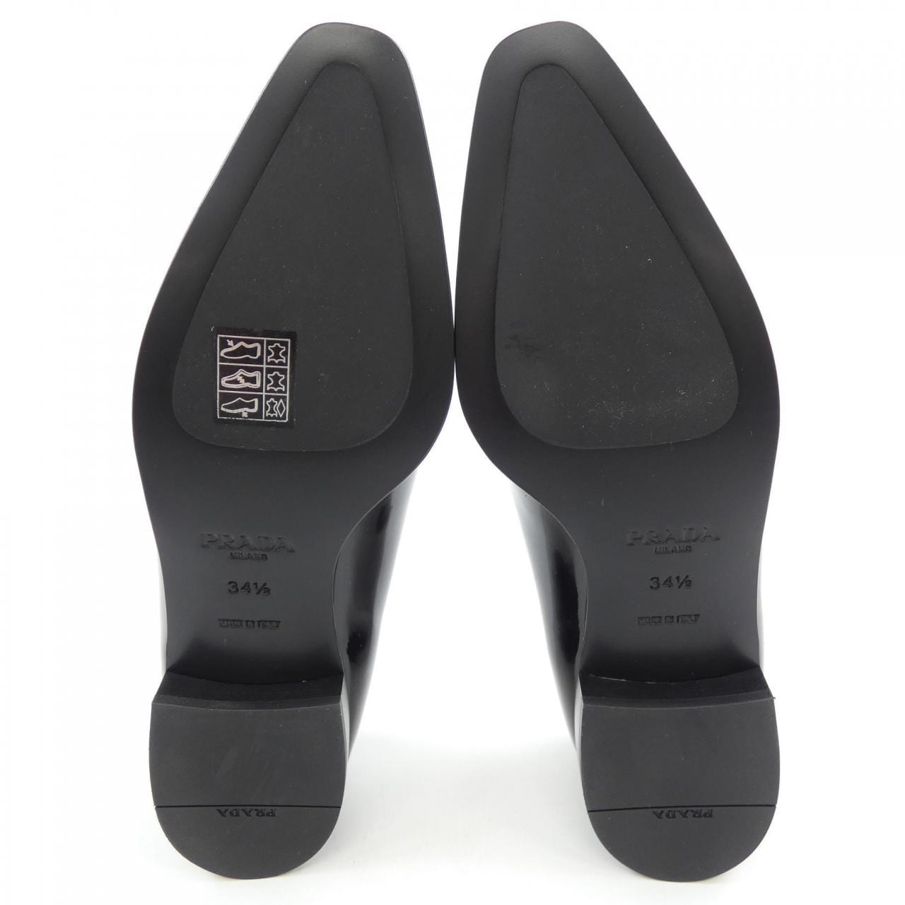 Prada PRADA三角LOGO 1D193N鞋