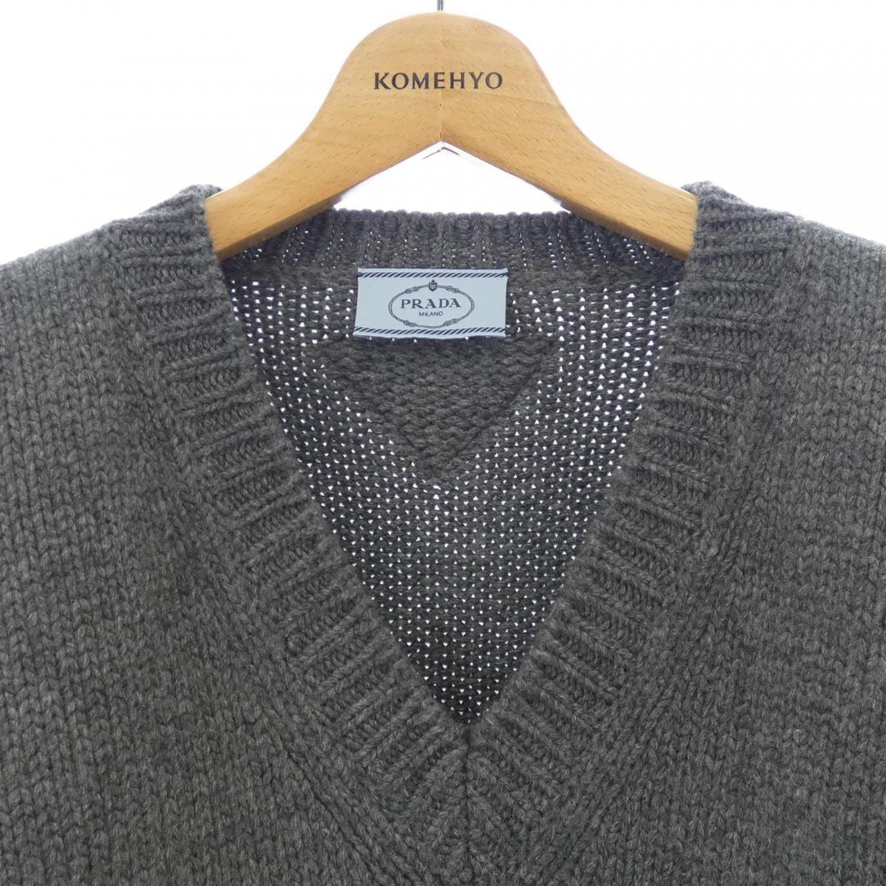 プラダ PRADA トライアングルロゴ P24T1M S222 114J ニット