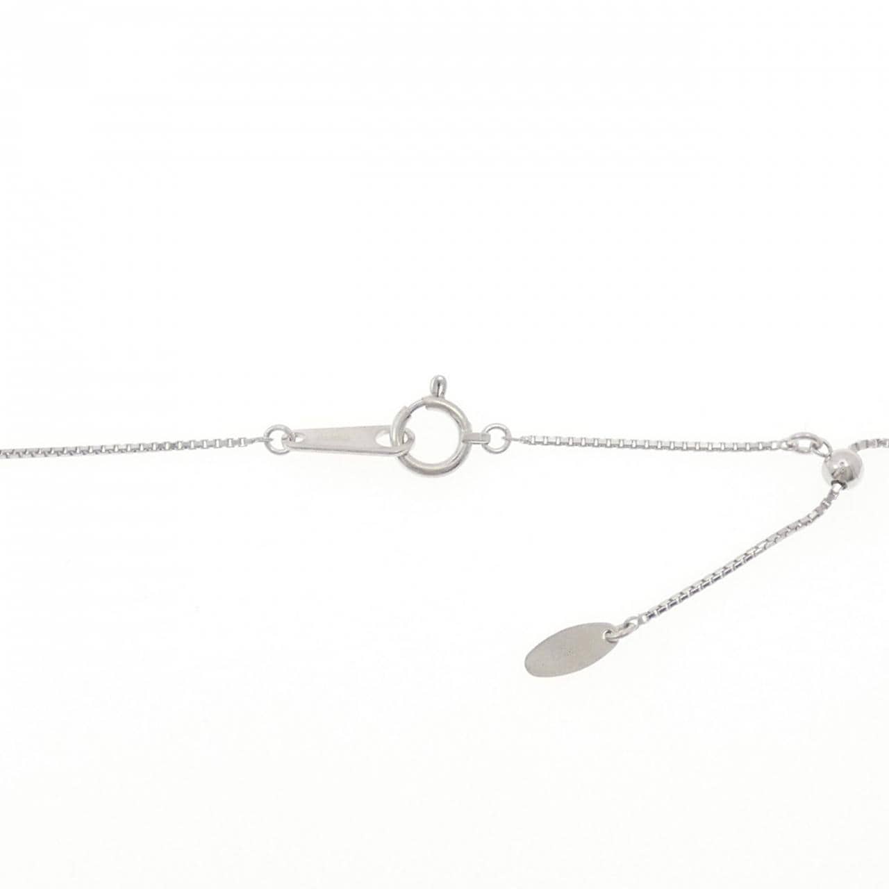 PT900/PT850 ルビー ネックレス 0.375CT