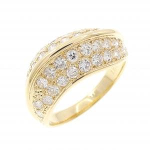 K18YG ダイヤモンド リング 1.00CT