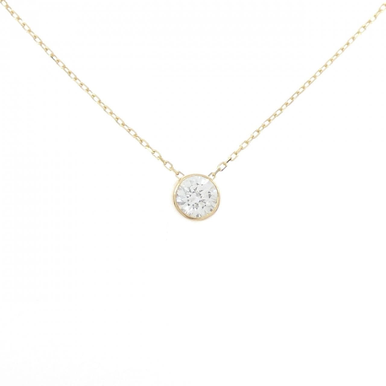 K18YG キュービック ネックレス