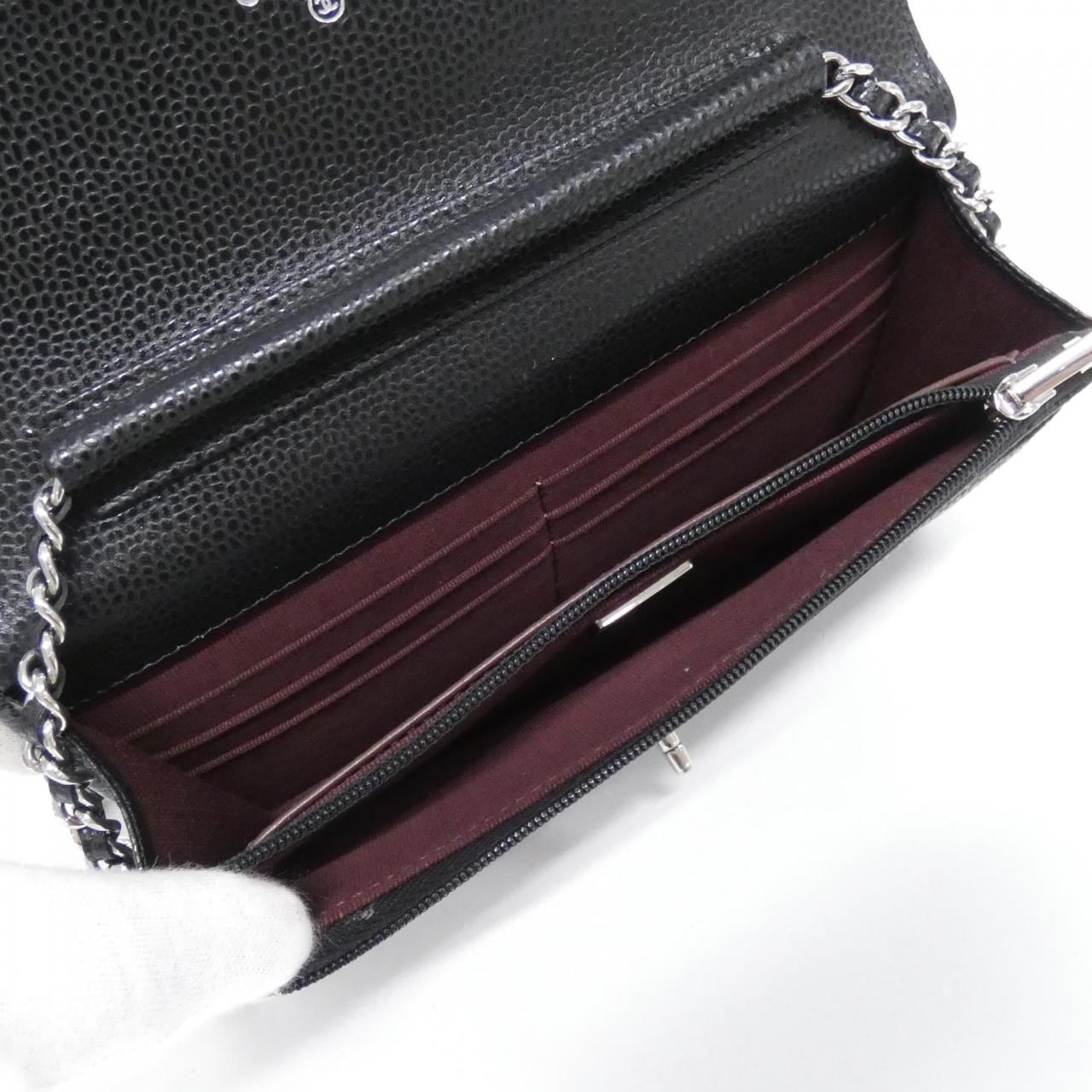 【未使用品】シャネル AP4241 チェーンウォレット