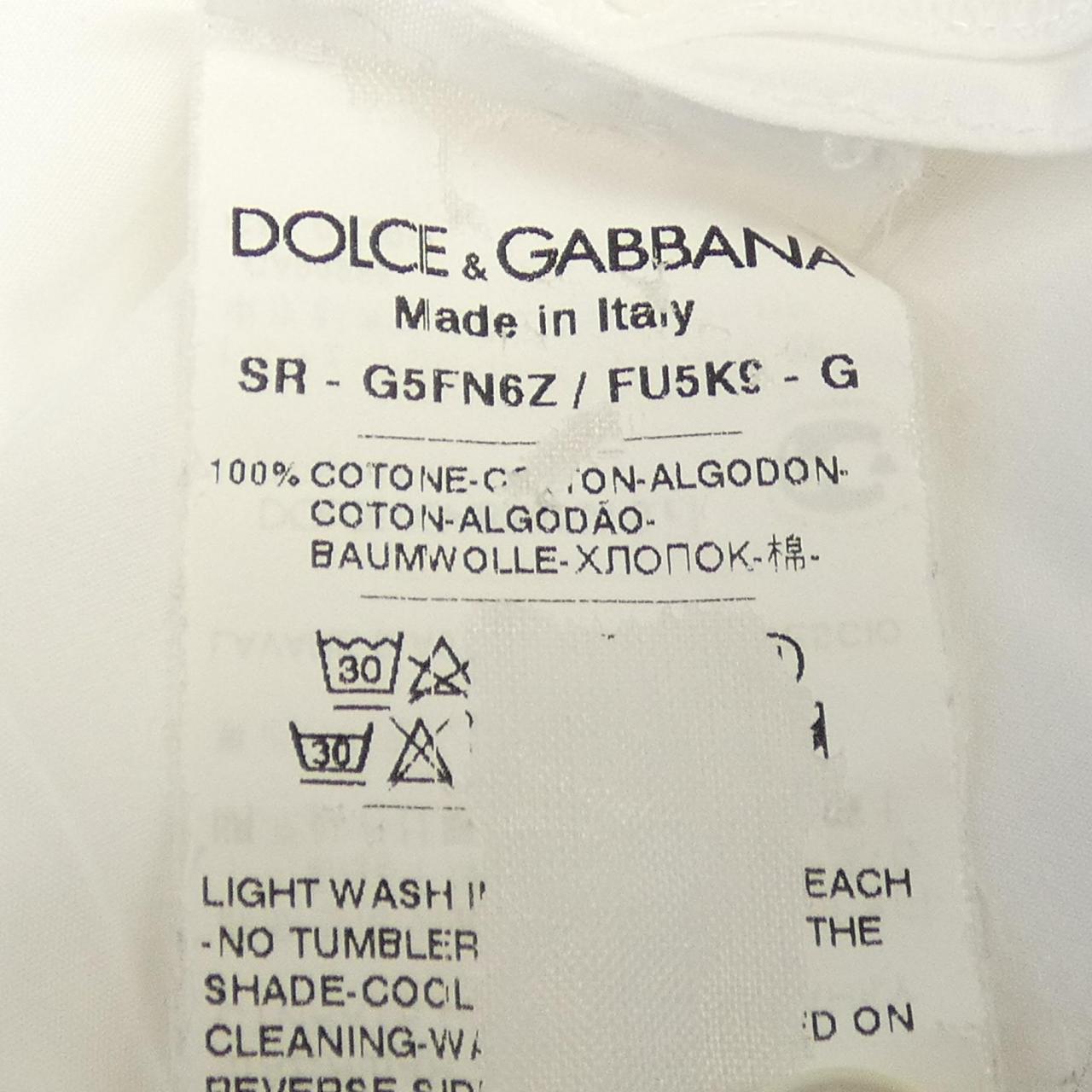 ドルチェアンドガッバーナ DOLCE&GABBANA G5FN6Z/FU5K9 S／Sシャツ