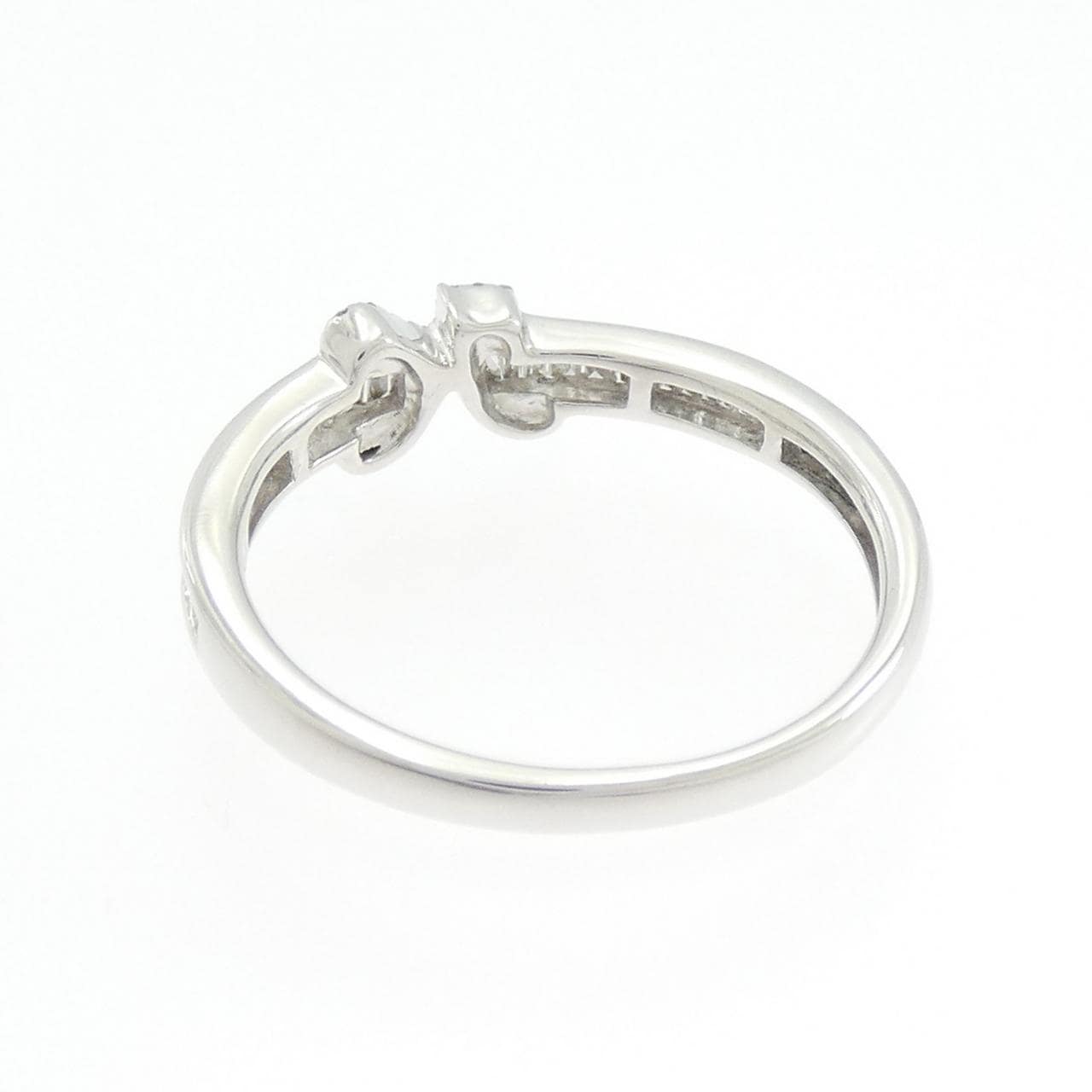 K18WG ダイヤモンド リング 0.30CT