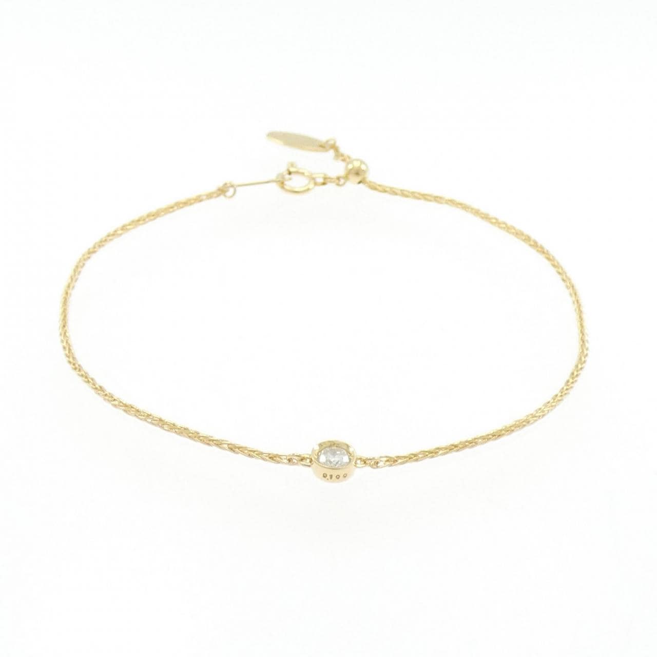 4゜C ダイヤモンド ブレスレット 0.100CT