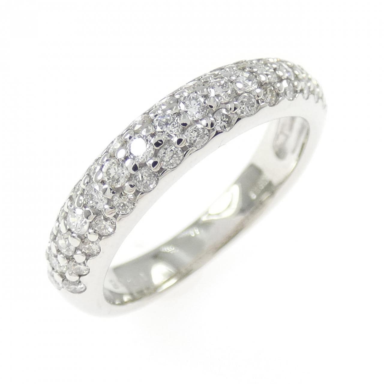 K18WG ダイヤモンド リング 0.568CT