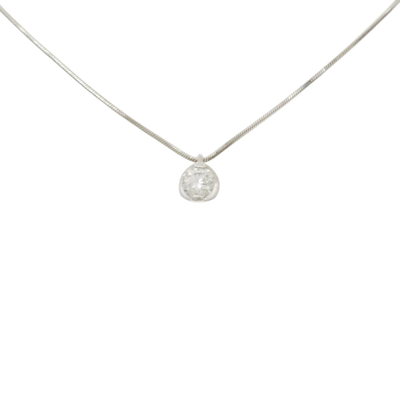 PT900/PT850 ダイヤモンド ネックレス 0.31CT